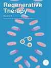 Regenerative Therapy雜志封面
